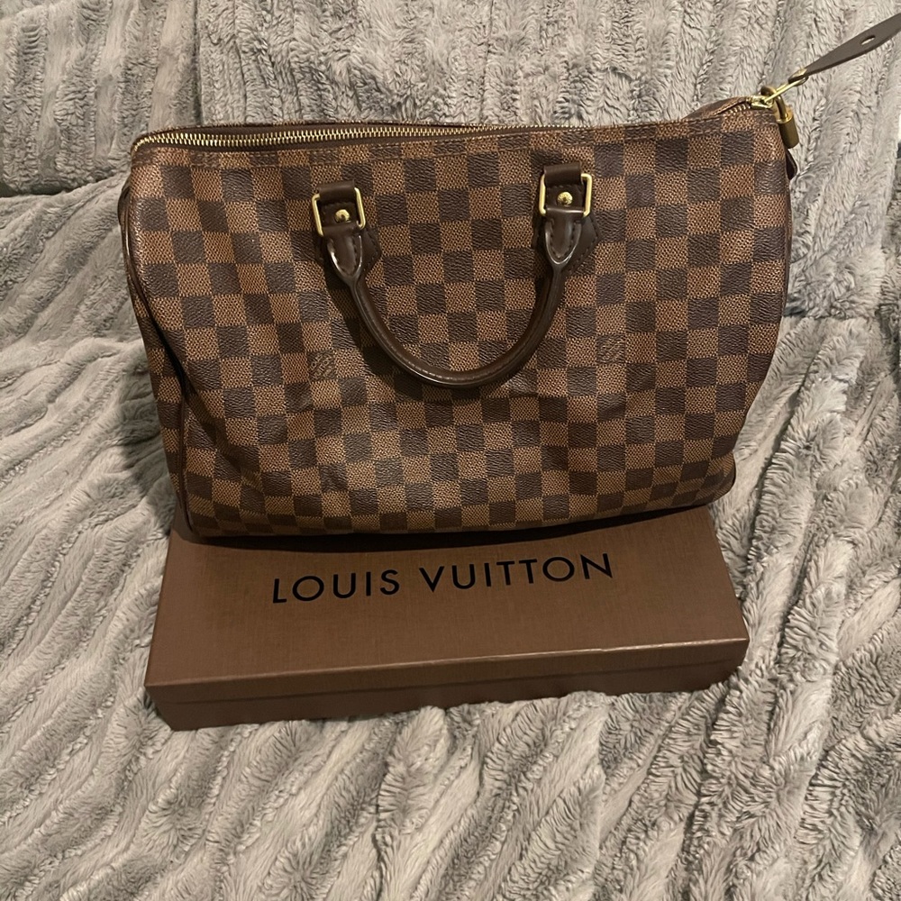 Louis Vuitton Damier Ebene Speedy 35